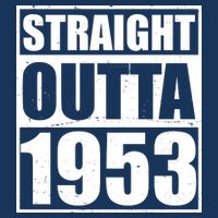 Straight Outta 1953 70th Birthday Ladies Essential Flowy Tank