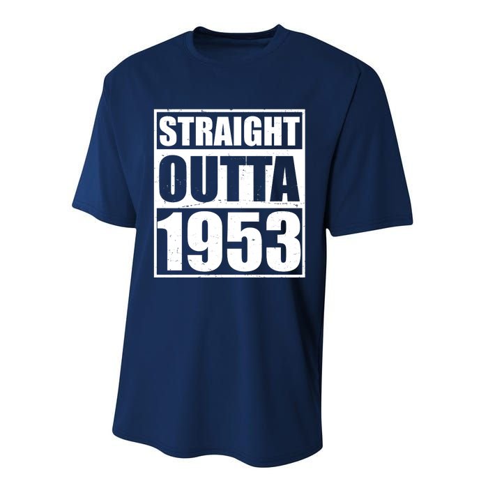 Straight Outta 1953 70th Birthday Performance Sprint T-Shirt