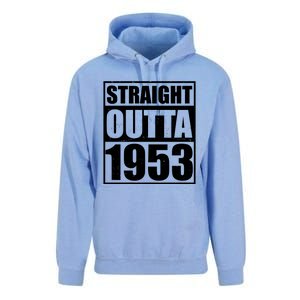 Straight Outta 1953 70th Birthday Unisex Surf Hoodie