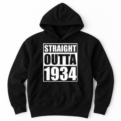 Straight Outta 1934 90th Birthday Hoodie