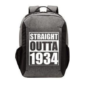 Straight Outta 1934 90th Birthday Vector Backpack