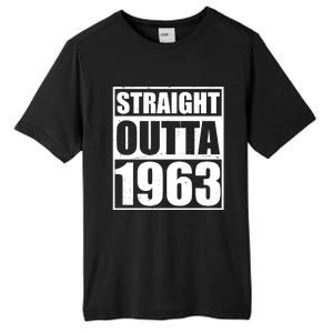 Straight Outta 1963 60th Birthday Tall Fusion ChromaSoft Performance T-Shirt