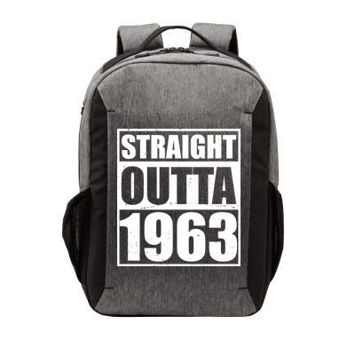 Straight Outta 1963 60th Birthday Vector Backpack