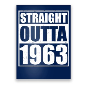 Straight Outta 1963 60th Birthday Poster