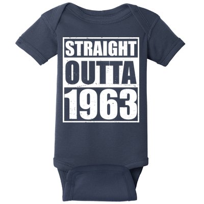 Straight Outta 1963 60th Birthday Baby Bodysuit