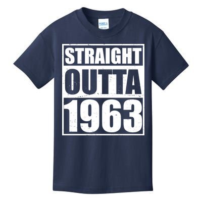 Straight Outta 1963 60th Birthday Kids T-Shirt