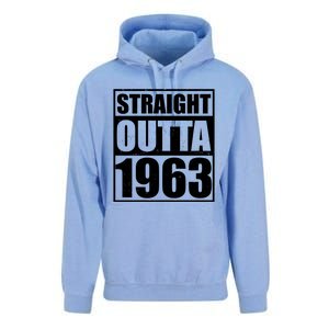 Straight Outta 1963 60th Birthday Unisex Surf Hoodie