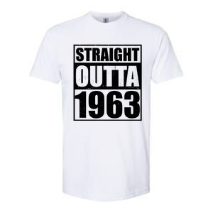 Straight Outta 1963 60th Birthday Softstyle CVC T-Shirt