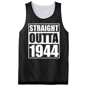 Straight Outta 1944 80th Birthday Mesh Reversible Basketball Jersey Tank