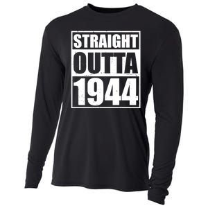 Straight Outta 1944 80th Birthday Cooling Performance Long Sleeve Crew