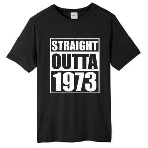 Straight Outta 1973 50th Birthday Tall Fusion ChromaSoft Performance T-Shirt