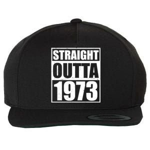 Straight Outta 1973 50th Birthday Wool Snapback Cap