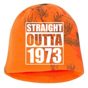 Straight Outta 1973 50th Birthday Kati - Camo Knit Beanie