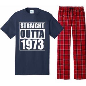 Straight Outta 1973 50th Birthday Pajama Set