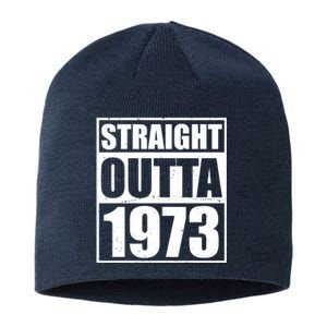 Straight Outta 1973 50th Birthday Sustainable Beanie