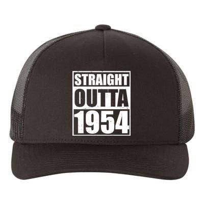 Straight Outta 1954 70th Birthday Yupoong Adult 5-Panel Trucker Hat