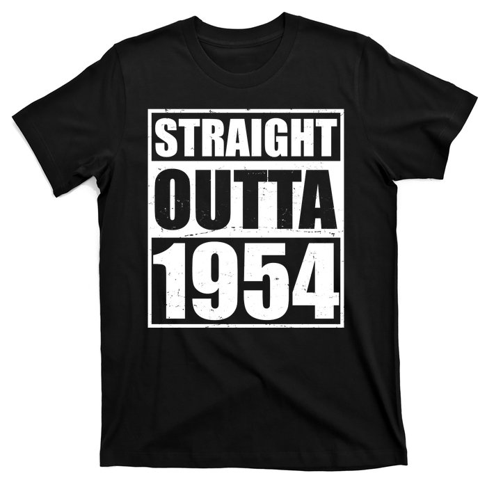 Straight Outta 1954 70th Birthday T-Shirt