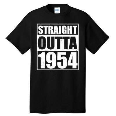 Straight Outta 1954 70th Birthday Tall T-Shirt