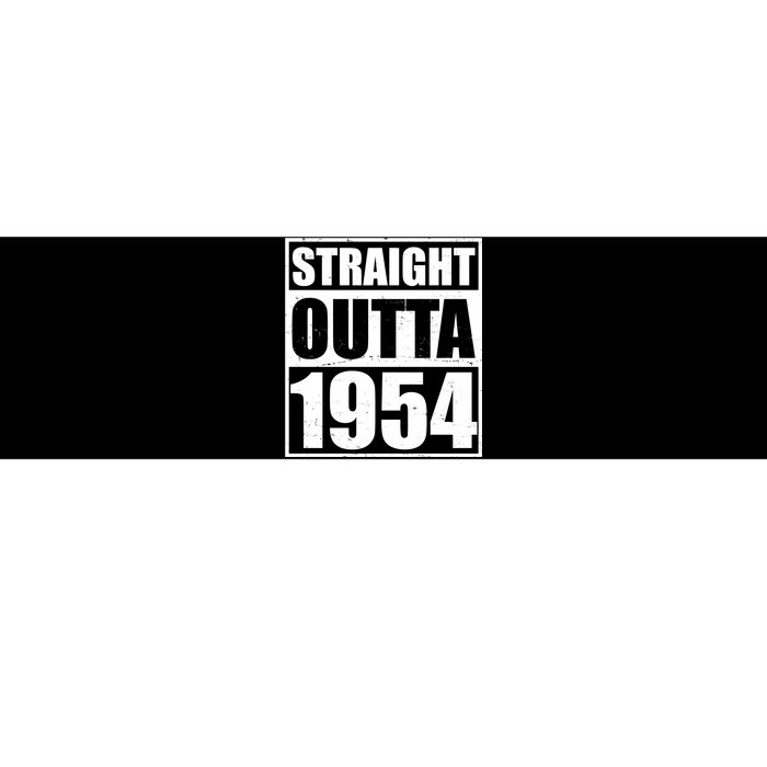 Straight Outta 1954 70th Birthday Bumper Sticker