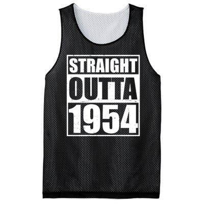 Straight Outta 1954 70th Birthday Mesh Reversible Basketball Jersey Tank