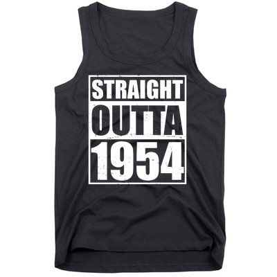 Straight Outta 1954 70th Birthday Tank Top