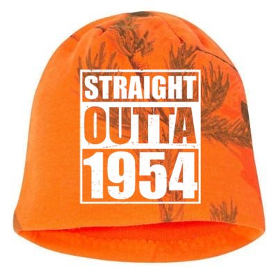 Straight Outta 1954 70th Birthday Kati - Camo Knit Beanie