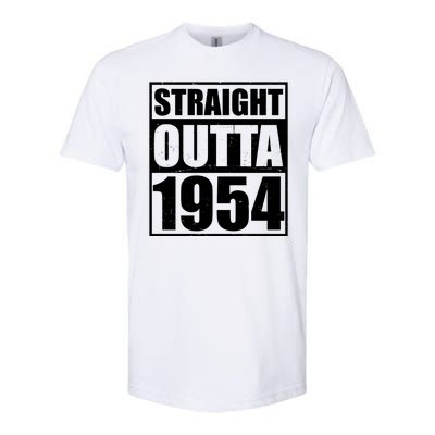 Straight Outta 1954 70th Birthday Softstyle® CVC T-Shirt