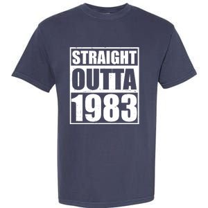 Straight Outta 1983 40th Birthday Garment-Dyed Heavyweight T-Shirt