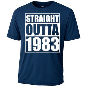 Straight Outta 1983 40th Birthday Cooling Performance Crew T-Shirt