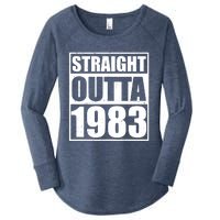 Straight Outta 1983 40th Birthday Women's Perfect Tri Tunic Long Sleeve Shirt