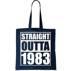 Straight Outta 1983 40th Birthday Tote Bag