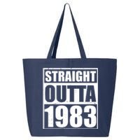 Straight Outta 1983 40th Birthday 25L Jumbo Tote