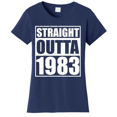 Straight Outta 1983 40th Birthday Women's T-Shirt