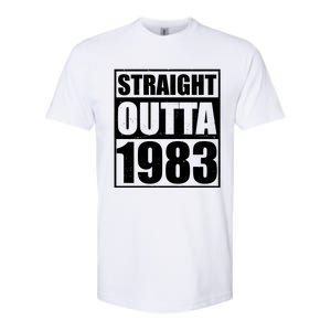 Straight Outta 1983 40th Birthday Softstyle CVC T-Shirt