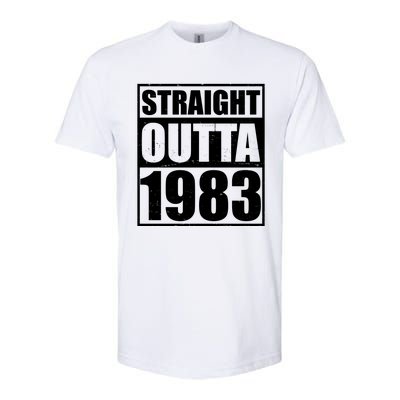 Straight Outta 1983 40th Birthday Softstyle® CVC T-Shirt