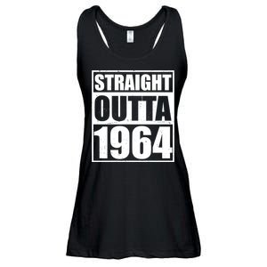 Straight Outta 1964 60th Birthday Ladies Essential Flowy Tank