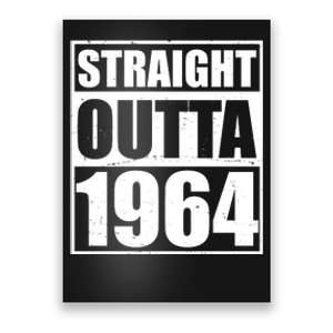 Straight Outta 1964 60th Birthday Poster