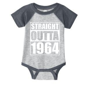 Straight Outta 1964 60th Birthday Infant Baby Jersey Bodysuit