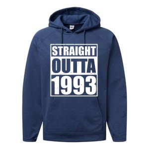 Straight Outta 1993 30th Birthday Performance Fleece Hoodie