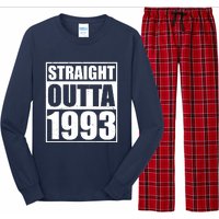 Straight Outta 1993 30th Birthday Long Sleeve Pajama Set