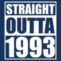 Straight Outta 1993 30th Birthday Flatbill Hat