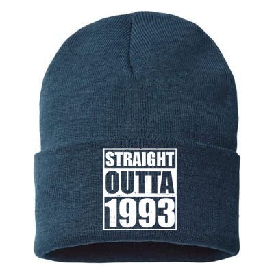 Straight Outta 1993 30th Birthday Sustainable Knit Beanie