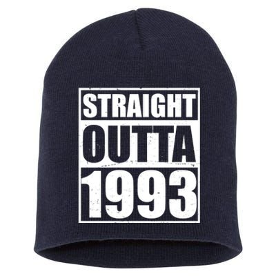 Straight Outta 1993 30th Birthday Short Acrylic Beanie