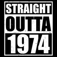 Straight Outta 1974 50th Birthday Performance Shirt