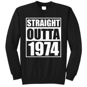 Straight Outta 1974 50th Birthday Sweatshirt