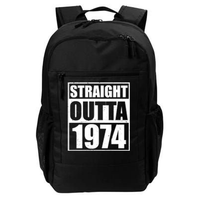 Straight Outta 1974 50th Birthday Daily Commute Backpack