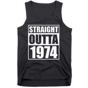 Straight Outta 1974 50th Birthday Tank Top