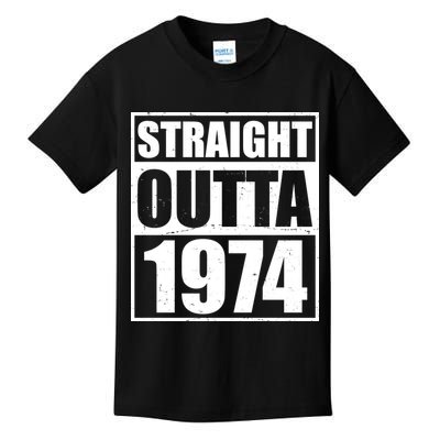 Straight Outta 1974 50th Birthday Kids T-Shirt