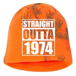 Straight Outta 1974 50th Birthday Kati - Camo Knit Beanie