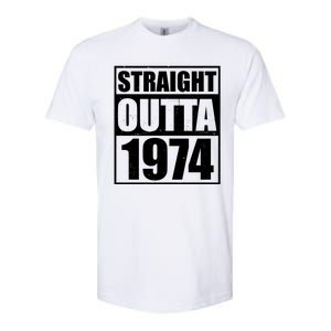 Straight Outta 1974 50th Birthday Softstyle CVC T-Shirt